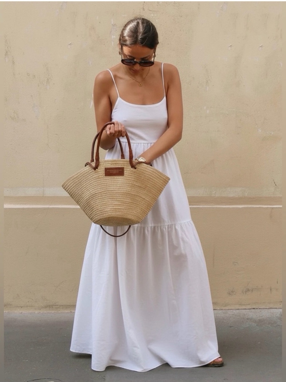 Commense Solid Backless Long Dress
